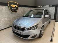 Usado Peugeot 308 SW Allure 115 CV (84 kW) 2014 Gris / plata Familiar