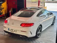 Używany Mercedes C220 170 KM (125 kW) 2017 Biały Coupe