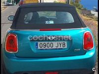 Usado Mini One Cabriolet 102 CV (75 kW) 2017 Azul Descapotable
