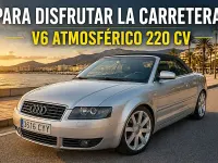 Usado Audi A4 Cabriolet 220 CV (161 kW) 2002 Plateado Descapotable