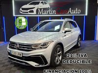 Usado VW Tiguan R-line 150 CV (110 kW) 2021 Gris / plata SUV