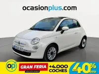 Usado Fiat 500 Lounge 69 CV (50 kW) 2015 Blanco Utilitario