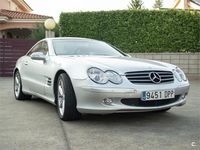 Usado Mercedes SL500 306 CV (225 kW) 2001 Gris / plata Descapotable