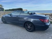Usado Mercedes E350 252 CV (185 kW) 2015 Gris / plata Descapotable