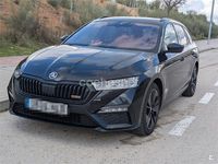 Usado Skoda Octavia RS 245 CV (180 kW) 2021 Negro Familiar