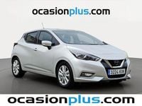 Usado Nissan Micra Acenta 101 CV (74 kW) 2019 Gris plata Utilitario
