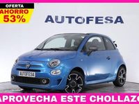 Usado Fiat 500C S 69 CV (50 kW) 2016 Azul Descapotable