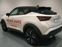 Usado Nissan Juke 114 CV (83 kW) 2021 Lunar white (metalizado) techo SUV