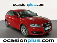 Usado Audi A3 Sportback Ambiente 125 CV (91 kW) 2009 Rojo Utilitario