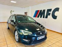 Usado Seat Leon FR 184 CV (135 kW) 2014 Negro Berlina