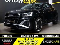 Usado Audi Q2 S-Line 116 CV (85 kW) 2024 Negro SUV
