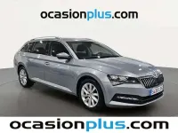 Usado Skoda Superb Ambition 150 CV (110 kW) 2019 Gris Familiar