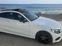 Usado Mercedes C220 170 CV (125 kW) 2018 Blanco Coupe