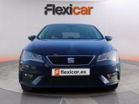 Usado Seat Leon Style 110 CV (80 kW) 2018 Azul Berlina