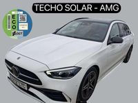 Usado Mercedes C200 163 CV (119 kW) 2022 Blanco Familiar