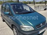 Usado Opel Zafira Elegance 125 CV (91 kW) 2002 Verde Monovolumen