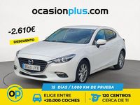 Usado Mazda 3 Style 150 CV (110 kW) 2017 Blanco Berlina