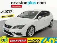 Usado Seat Leon FR 150 CV (110 kW) 2019 Blanco Utilitario