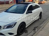 Usado Mercedes CLA200 Shooting Brake AMG line 136 CV (100 kW) 2015 Blanco Familiar