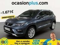 Usado Seat Ateca XCELLENCE 150 CV (110 kW) 2018 Gris SUV