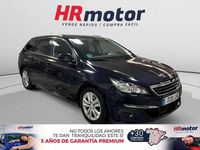 Usado Peugeot 308 SW Style 121 CV (88 kW) 2015 Negro Familiar