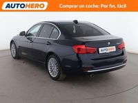 Usado BMW 318 Luxury Line 143 CV (105 kW) 2017 Azul Berlina