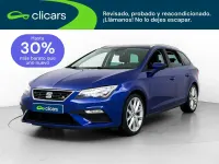 Usado Seat Leon FR 150 CV (110 kW) 2017 Azul Familiar