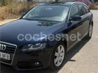 Usado Audi A4 190 CV (139 kW) 2010 Negro Familiar