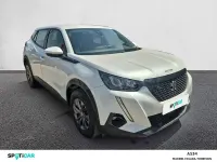 Usado Peugeot 2008 Active 100 CV (73 kW) 2021 Blanco SUV