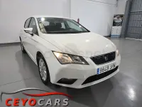 Usado Seat Leon Style 150 CV (110 kW) 2015 Blanco Berlina