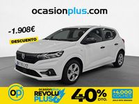 Usado Dacia Sandero Essentiel 91 CV (66 kW) 2022 Blanco Utilitario