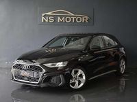 Usado Audi A3 Sportback S-Line 110 CV (80 kW) 2021 Negro Utilitario
