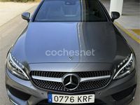 Usado Mercedes C220 170 CV (125 kW) 2018 Gris / plata Coupe