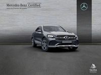 Usado Mercedes GLC300 AMG line 245 CV (180 kW) 2022 Gris Coupe
