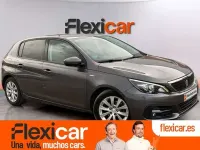 Usado Peugeot 308 Access 131 CV (96 kW) 2020 Gris Berlina