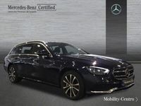 Usado Mercedes E300 Avantgarde 194 CV (142 kW) 2024 Nautik blue  metallic paint Familiar