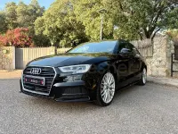 Usado Audi A3 S-Line 150 CV (110 kW) 2020 Negro Berlina