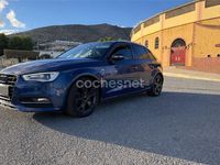Usado Audi A3 Attraction 150 CV (110 kW) 2013 Azul Berlina