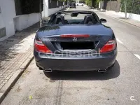 Usado Mercedes SLK200 184 CV (135 kW) 2013 Negro Descapotable