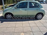 Usado Nissan Micra Acenta 88 CV (64 kW) 2005 Verde Berlina