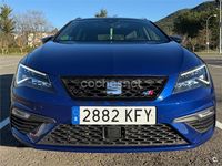 Usado Seat Leon ST CUPRA 300 CV (220 kW) 2017 Azul Familiar