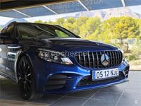 Usado Mercedes C200 150 CV (110 kW) 2019 Azul Familiar