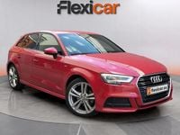 Usado Audi A3 S-Line 116 CV (85 kW) 2019 Rojo Berlina