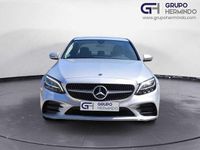 Usado Mercedes C220 AMG line 195 CV (143 kW) 2019 Blanco Berlina