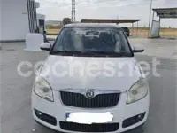 Usado Skoda Fabia 60 CV (44 kW) 2009 Blanco Berlina