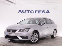 Usado Seat Leon ST 130 CV (95 kW) 2020 Plata Familiar