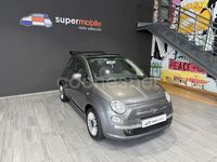 Usado Fiat 500C Lounge 69 CV (50 kW) 2017 Gris / plata Descapotable