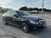 Usado Mercedes E350 Avantgarde 231 CV (169 kW) 2009 Azul Berlina