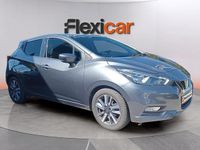 Usado Nissan Micra Acenta 71 CV (52 kW) 2019 Gris Utilitario
