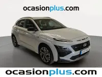 Usado Hyundai Kona N Line 120 CV (88 kW) 2022 Gris SUV